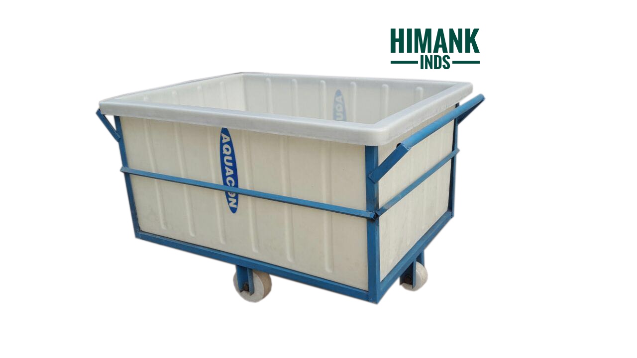 plastic container trolley